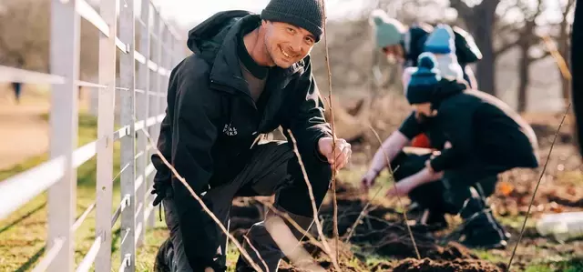 Tree Planting with the local community